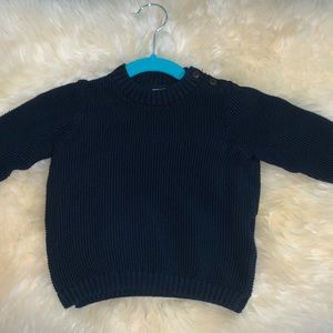 Baby Navy Sweater